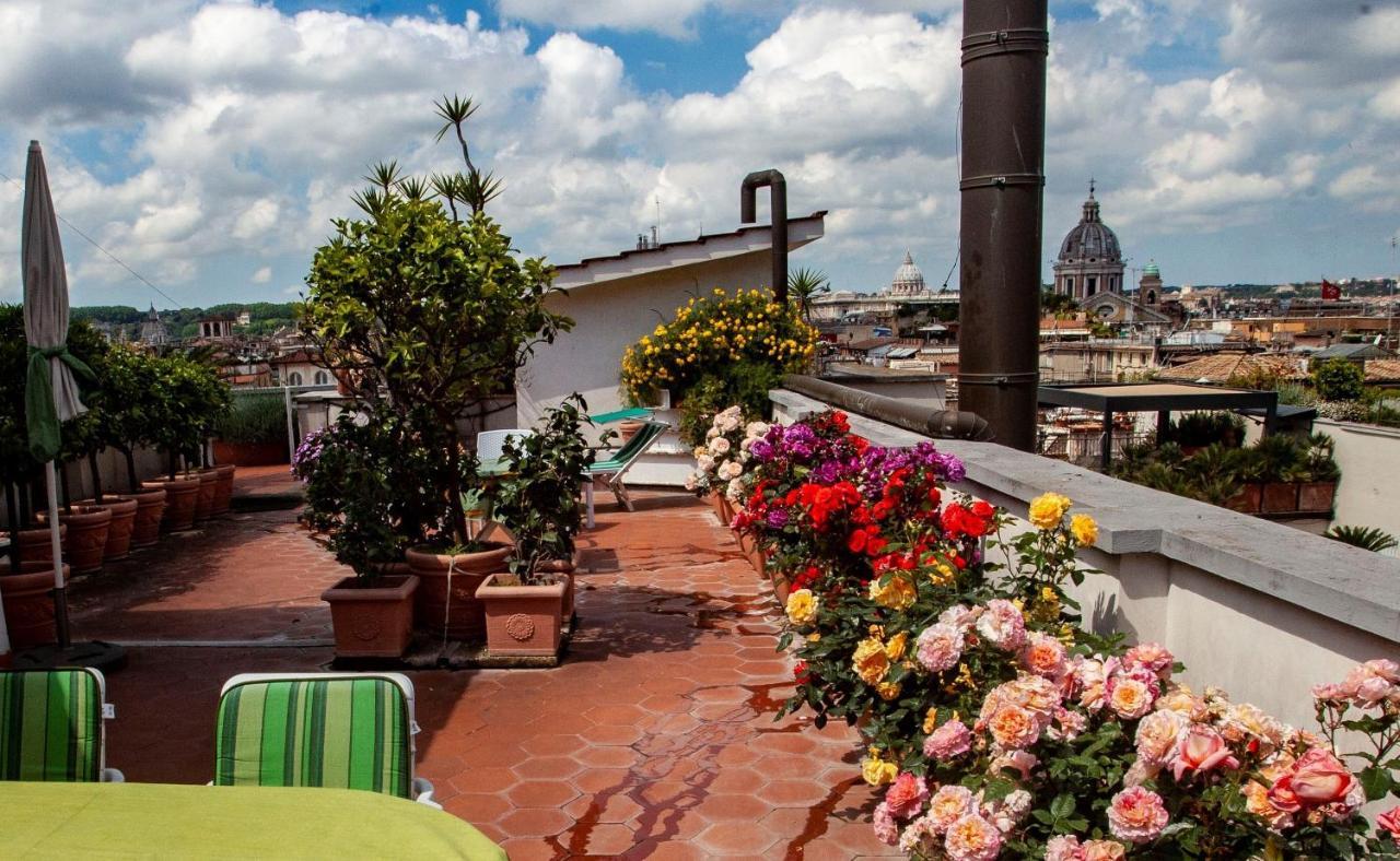Apartment Spanish Steps With Panoramic Roof-Terrace Rom Exterior foto