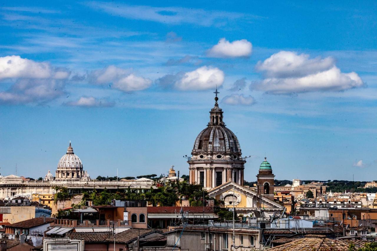 Apartment Spanish Steps With Panoramic Roof-Terrace Rom Exterior foto