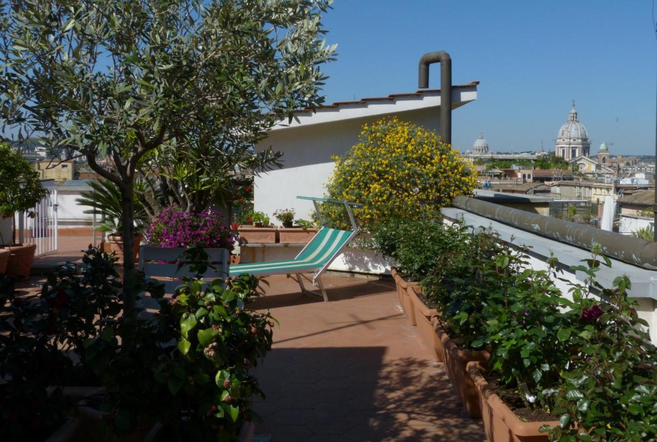 Apartment Spanish Steps With Panoramic Roof-Terrace Rom Exterior foto